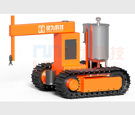 全向移動噴漆機器人